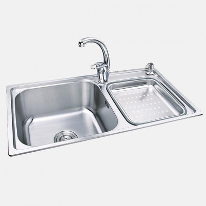 304整体拉伸双盆 8245H