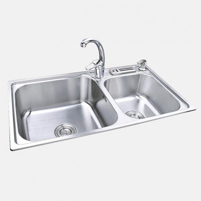 304整体拉伸双盆 8245HK