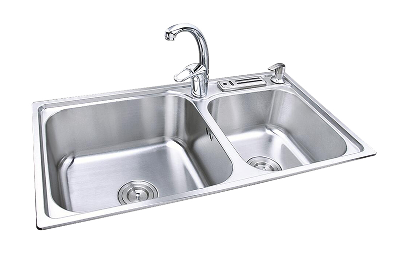 304整体拉伸双盆 8245HK