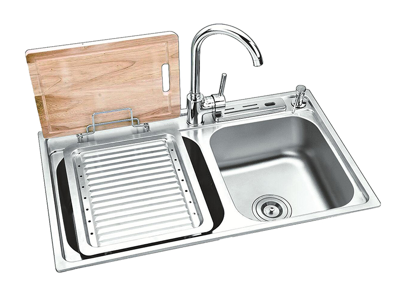 304整体拉伸双盆 8048HK